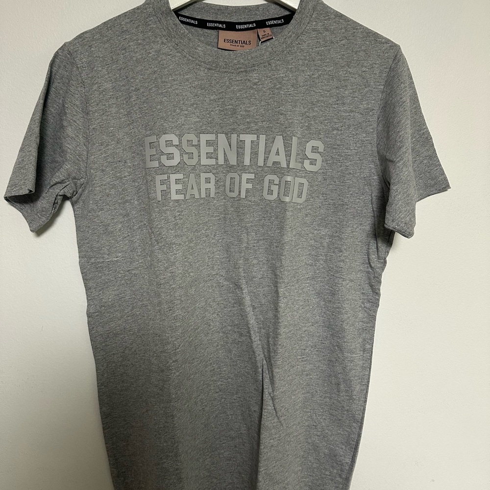Essentials Heather Gray Crewneck